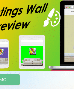 WooCommerce Paintings Wall Preview - Popup -