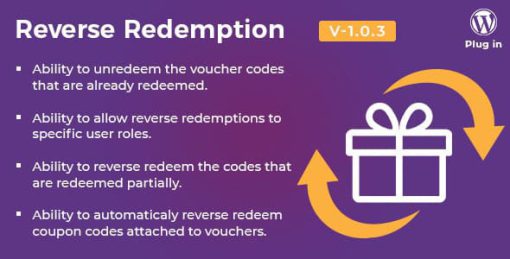 WooCommerce PDF Vouchers - Reverse Redemption add-on