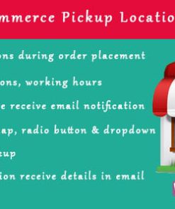 Woocommerce Pickup Locations (Local Pickup) wordpress plugin