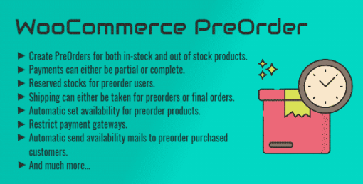 WooCommerce Pre Order | Pre Booking | Pre Release Purchase