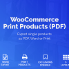 WooCommerce Print Products (PDF)