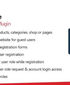 WooCommerce Private Store - Shop For Registered Users Plugin
