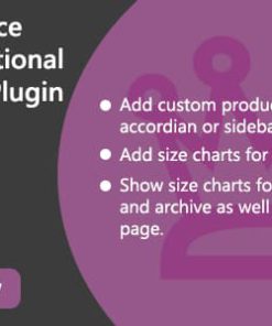 WooCommerce Product Additional Information Plugin