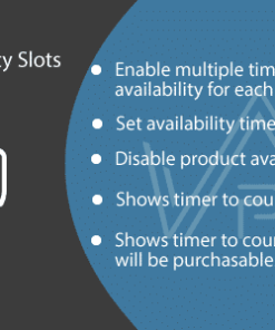 WooCommerce Product Availability Slots Plugin