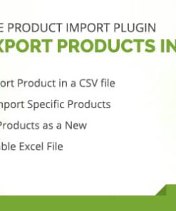 WooCommerce Product Import Plugin - Import Export Products in CSV