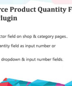 WooCommerce Product Quantity Field Plugin