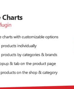 WooCommerce Product Size Charts Plugin