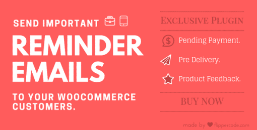 WooCommerce Reminder Emails for WordPress