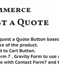 Woocommerce Request a Quote