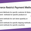 WooCommerce Restrict Payment Methods Plugins