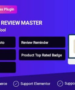 WooCommerce Review Master - WooCommerce review and rating tools