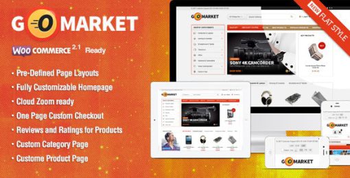 WooCommerce Supermarket Theme - GoMarket