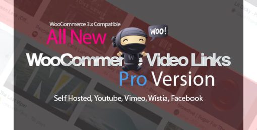 WooCommerce Video Links Pro - Product Gallery Self Hosted / Embedded Videos