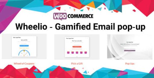 WooCommerce Wheelio-Gamefied Email Pop-up Plugin