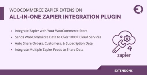 WooCommerce Zapier Extension, All-in-One Zapier Integration Plugin