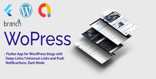 WoPress - Flutter App For WordPress News Sites and Blogs