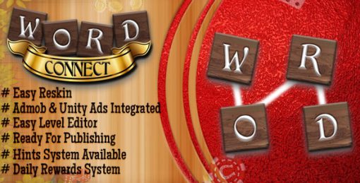 Word Connect - Admob & Uniy Ads Integrated