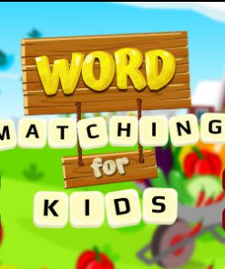 Word Matching for Kids - Educational Game (Phaser 3)