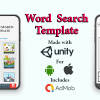 Word Search Template: Unity3D | Android