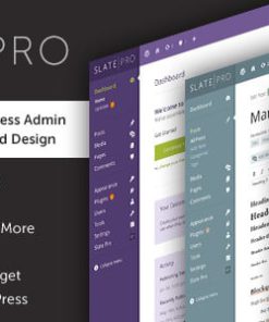 WordPress Admin Theme & White Label - Slate Pro