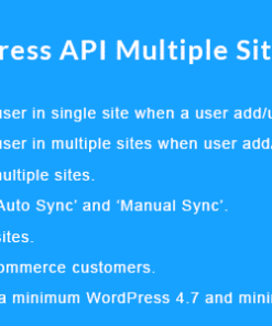 WordPress API Multiple Sites User Sync