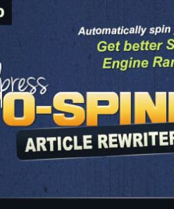 Wordpress Auto Spinner - Articles Rewriter