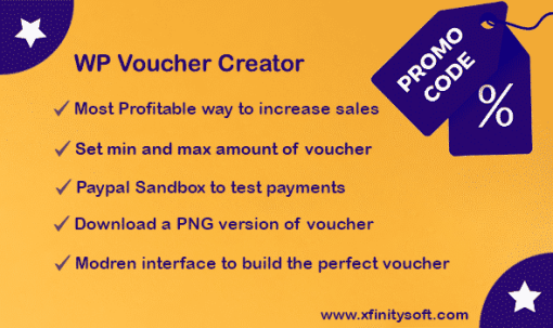 WordPress Coupon and voucher creator - Create Deal,Gift cards, eCards, Promo codes, Discount