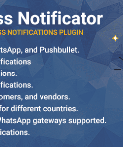 WordPress Notificator: SMS, WhatsApp, and Pushbullet notifications