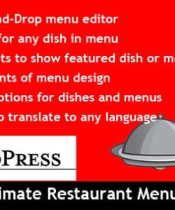 Wordpress Ultimate Restaurant Menu Maker