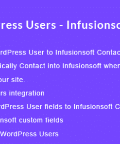 WordPress Users - Infusionsoft Integration | WordPress Users - Keap CRM Integration