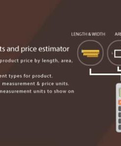 WordPress WooCommerce Measurement Price Estimator