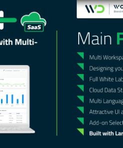 WorkDo Dash SaaS - Open Source ERP with Multi-Workspace