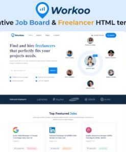 Workoo - Job Board & Freelancer Marketplace  HTML Template