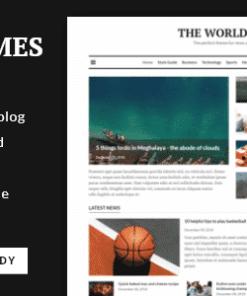 World Times - Newspaper & Magazine Style WordPress Theme