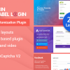 WP Admin White Label Login - WordPress Plugin For Advanced Customizable Login page