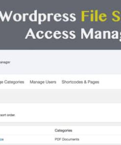 WP FSAM - File Sharing Access Manager