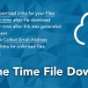 WP One Time File Download - Unique Link Generator WordPress Plugin