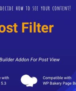 WP Post Filter View | WPBakery List/Grid View Addon