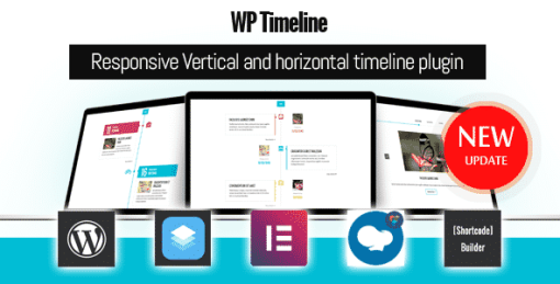 WP Timeline – Vertical and Horizontal timeline plugin