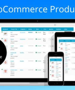 WP WooCommerce Product Table