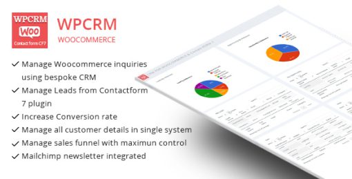 WPCRM - CRM for Contact form CF7 & WooCommerce