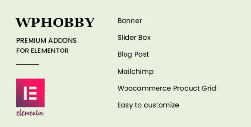 WPHobby Addons for Elementor