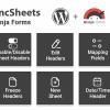 WPSyncSheets For Ninja Forms - Ninja Forms Google Spreadsheet Addon