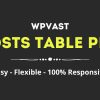 Wpvast Posts Table Pro