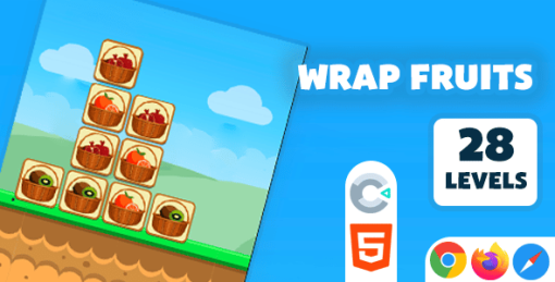 Wrap Fruits - Html5 (Construct3)