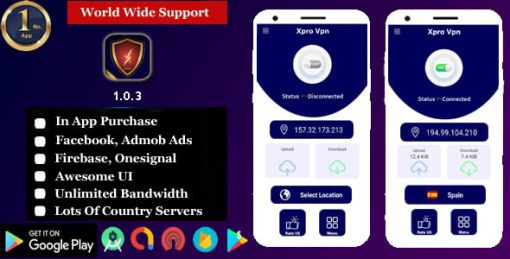 X - Pro VPN -  VPN Unlimited Proxy | Super Fast Free VPN & Secure Hotspot