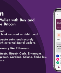 xCoin - Crypto Wallet with Buy and Exchange Bitcoin Flutter App UI Kit