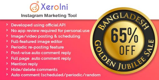 XeroIni - Instagram Post Scheduler & Marketing Tool