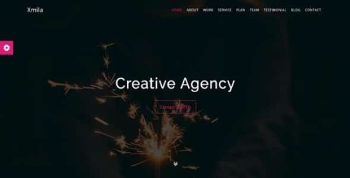 Xmila - One Page Creative Template