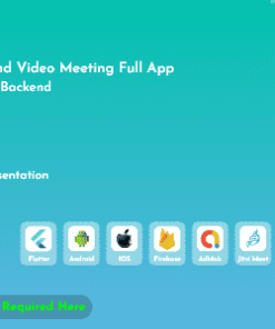 xZum - Messaging and Video Meeting Full App With Firebase Backend